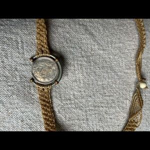 Chilean coin necklace